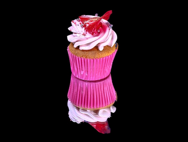 Verse zelfgemaakte cupcake