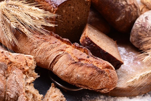 Versheid van geurig brood van de beste tarwesoorten