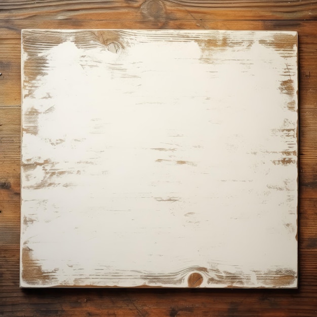 Versleten elegantie boeiende vintage witte crème storefront teken textuur op houten achtergrond