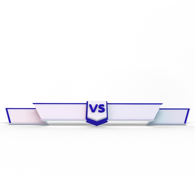 Photo versus board front view in white background