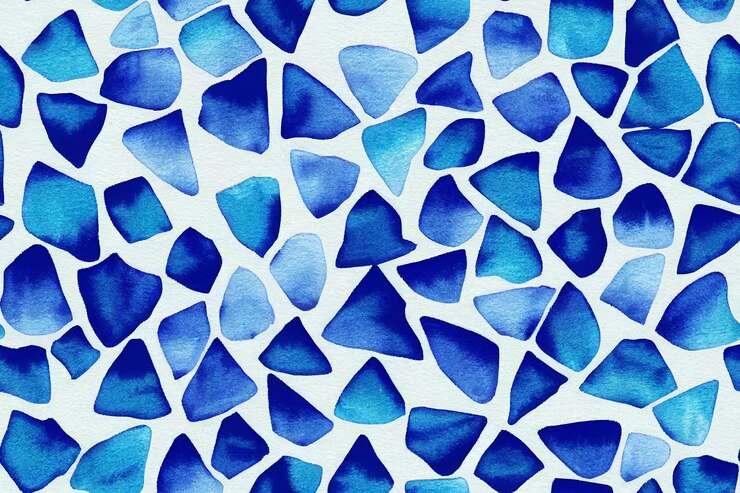 Foto verticaal ontwerp van geometrisch textiel naadloos patroon