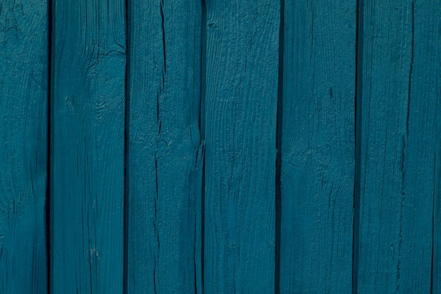 Текстура вертикальных синих деревянных досок
