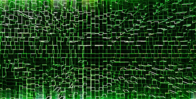 Vertical ggreen matrix hacker pixel neo business presentation abstract background backdrop