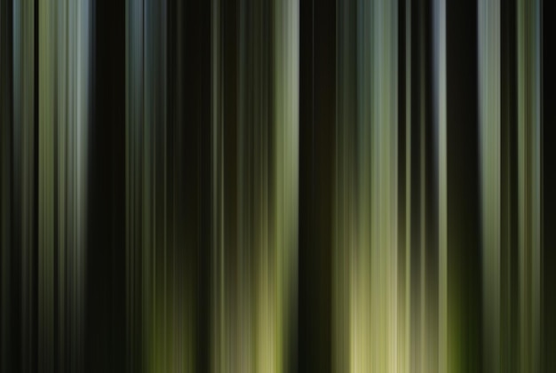 Vertical green curtain abstraction