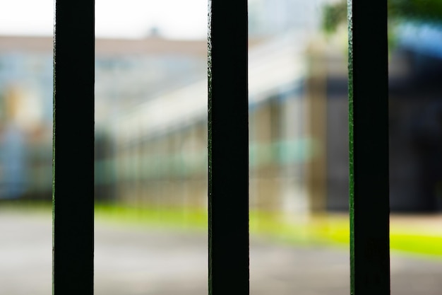 Vertical jail cell bokeh background hd