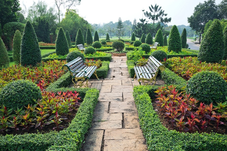Vertical landscaping in harmony with nature