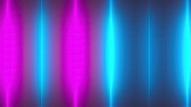 Vertical neon lines