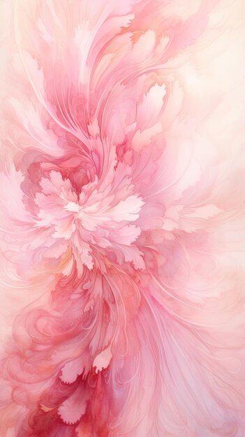 vertical pastel watercolor pink smoke abstract solid background Abstract geometric form liquid splatter texture