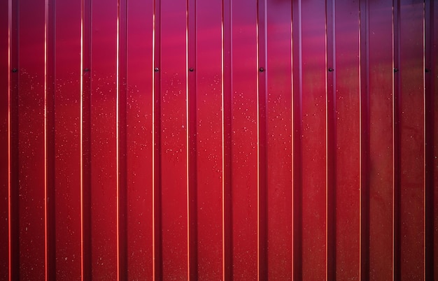 Vertical red fence texture background