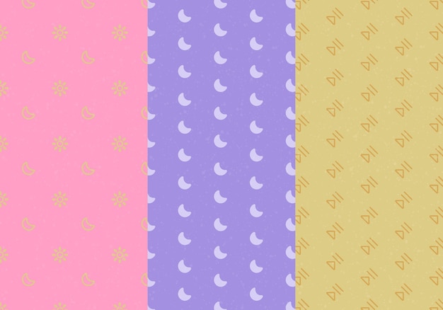 Vertical Retro Flyers Backgrounds Patterns For Your Information Cute Designs In Pastel Colors