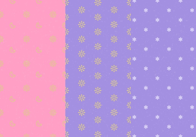 Vertical Retro Flyers Backgrounds Patterns For Your Information Cute Designs In Pastel Colors