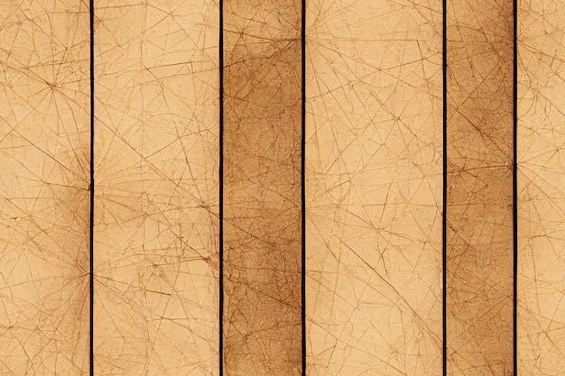 Vertical shot of old wooden planks seamless textile pattern 3d illustrated