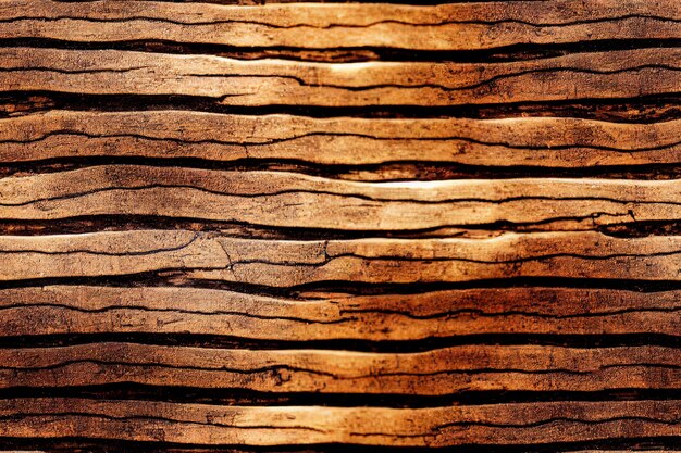 Photo vertical shot of old wooden planks seamless textile pattern 3d illustrated