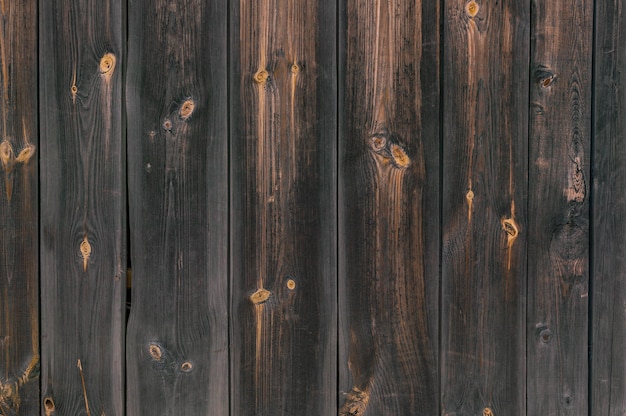 Vertical texture of old wooden planks. Rustic background