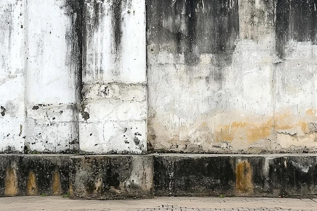 Vertical white concrete stone surface paint wall background