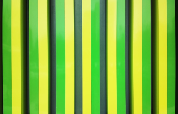 Foto verticale groene en gele panelen textuur achtergrond