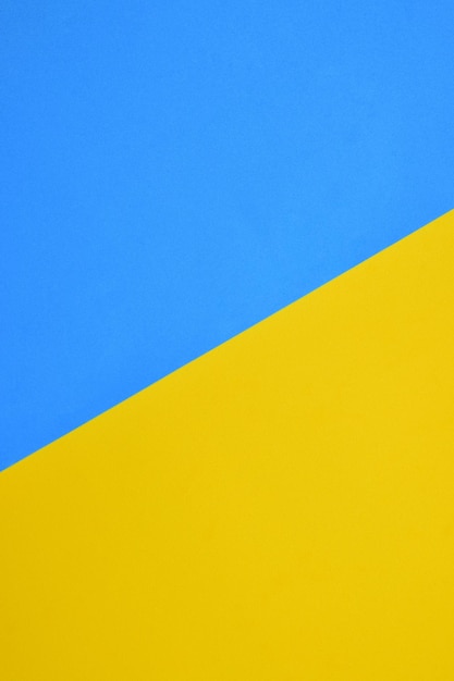 Verticale van tweekleurige blauwe en gele achtergrond Kleuren van de Oekraïense vlag