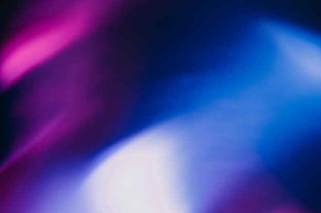 Vervagen kleur gloed fluorescerende achtergrond paars blauw