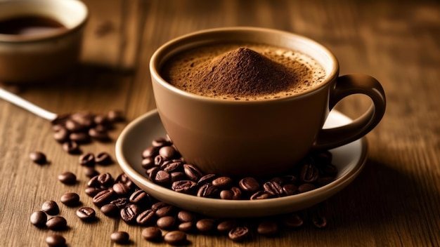 Verwarm je met een kop koffie en een vleugje cacao.