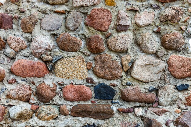 Verweerde steen en betonnen muur achtergrond