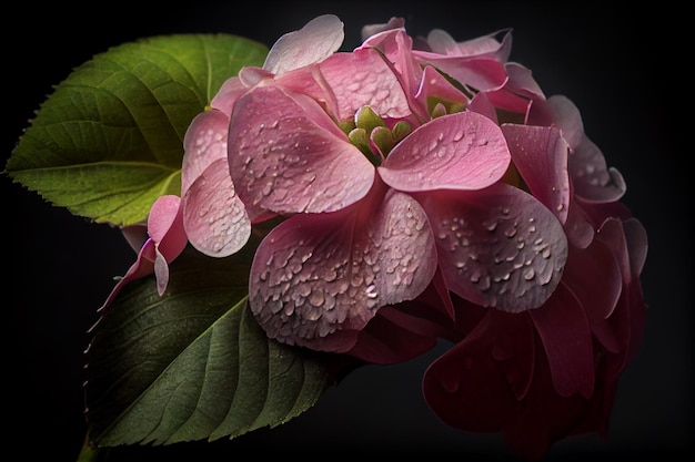 Very beautiful Hydrangea flowers