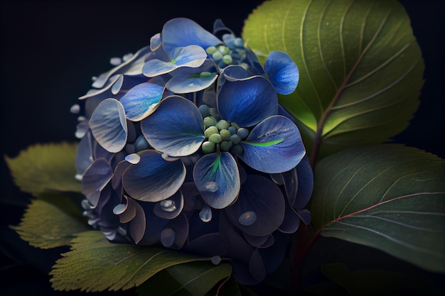 Very beautiful Hydrangea flowers