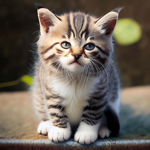 Very beautiful kitten