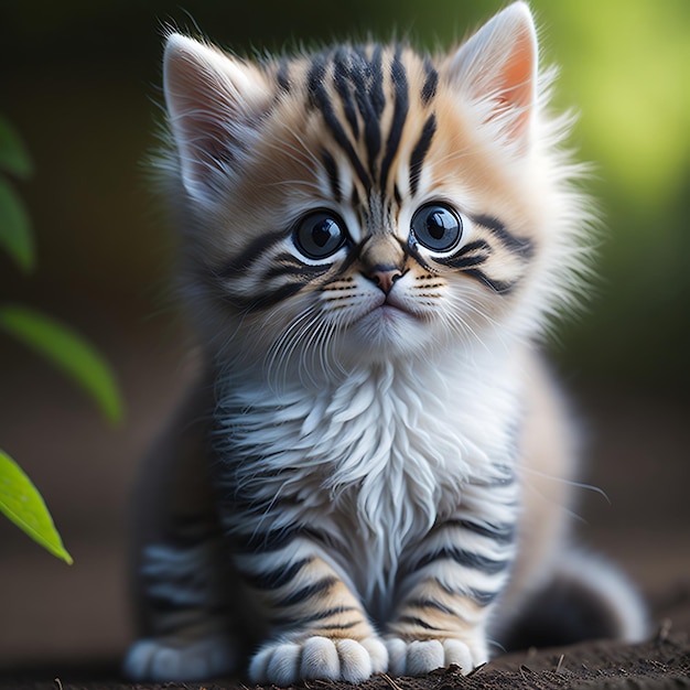 Very beautiful kitten