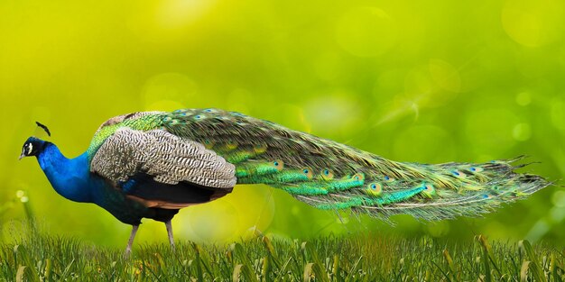 Very beautiful peacock