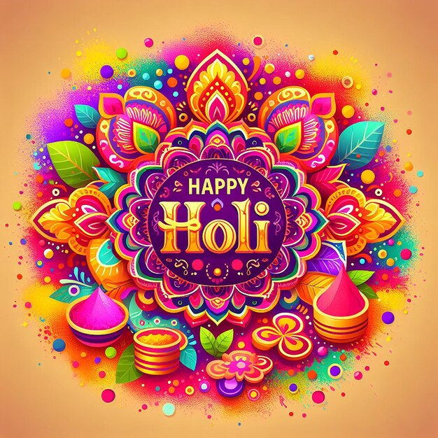 Premium Photo | A very beautiful photo of traditional Holi Celebration ...