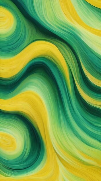 Very beautiful yellow green pastel swirl pastel waves pattern perfect for textile wallpapers wrappin
