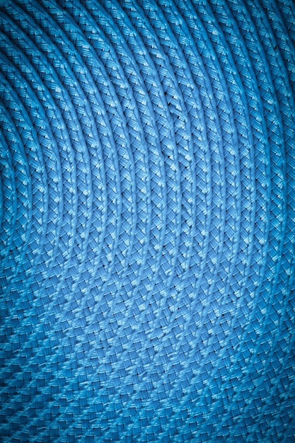 Very close up blue curled surface texture