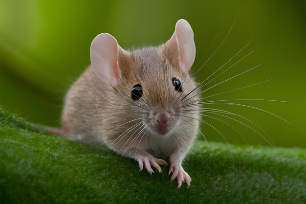 写真 ナチュラーズ・ワイド・ライフで捕まえた とても可愛いネズミの赤ちゃん