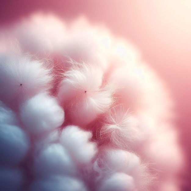 Photo very fluffy pink suede texture