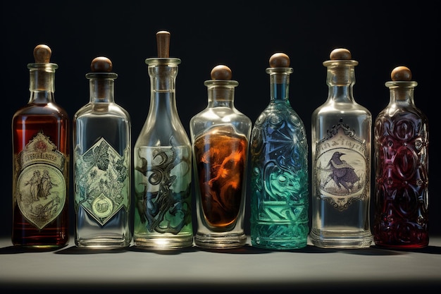 very realistic bottle images