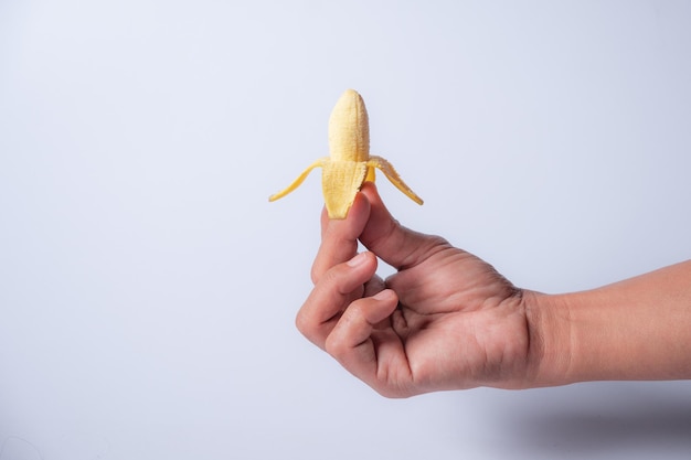 Very Small Banana in hand