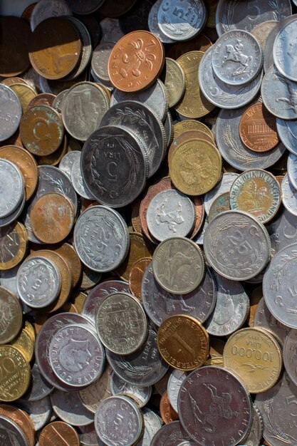 Verzamelingen oude metalen munten