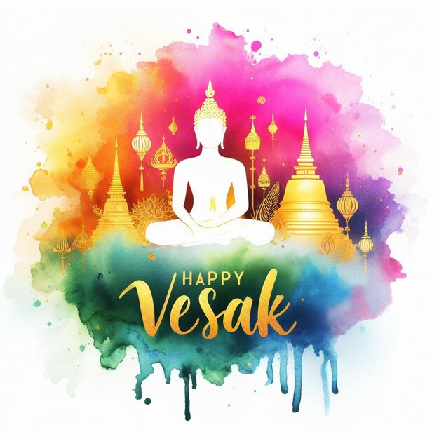 Vesak card design