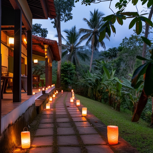 Vesak Lantern Lit Meditation Retreat in Sri Lanka