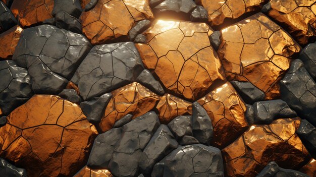 Vesicular Stone Background