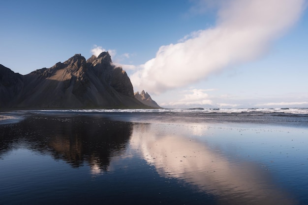 Vestrahorn mountain and Stokksnes Iceland