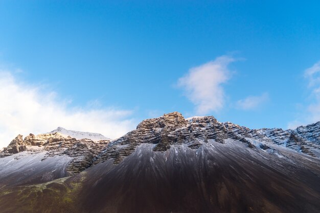 Vestrahornberg op het Stokksnes-schiereiland, Hofn, IJsland