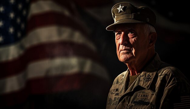 写真 退役軍人の日の写真用フラッシュライト