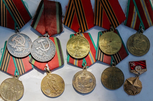 Veteran medals from Georgia