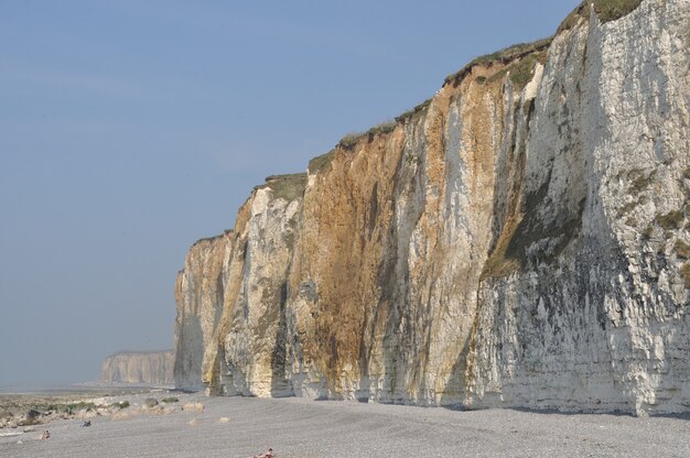 Veules les Roses cliffs in Normandy