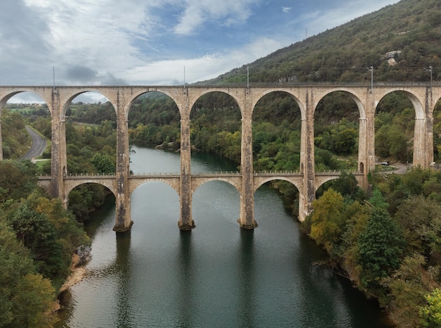 Viaduc de CizeBolozon Frankrijk