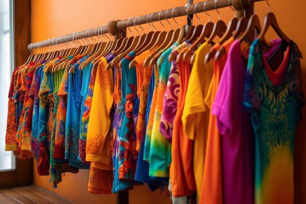 The vibrancy of vibrant summer clothing