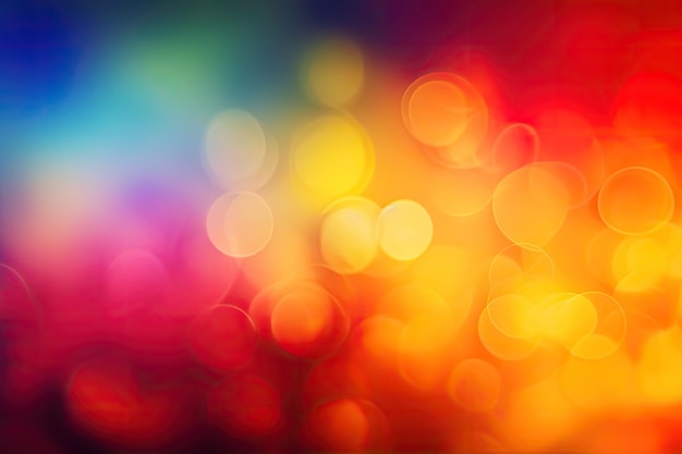 Vibrant abstract background with blurred effect