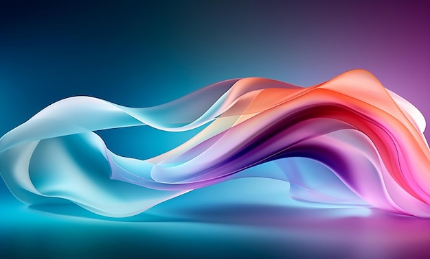 Vibrant abstract light background for stunning visual effects