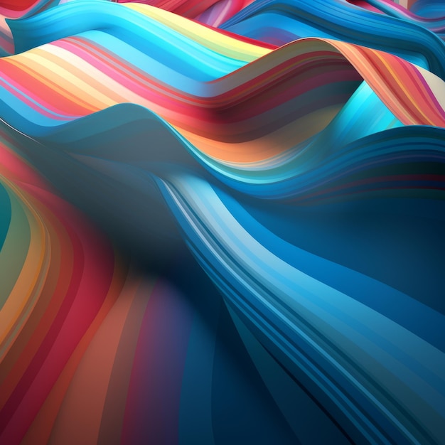 Vibrant Abstract Visuals Infusing Color and Software Engineering into Your LinkedIn Background